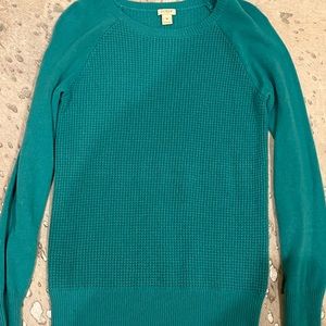 Jcrew waffle knit sweater